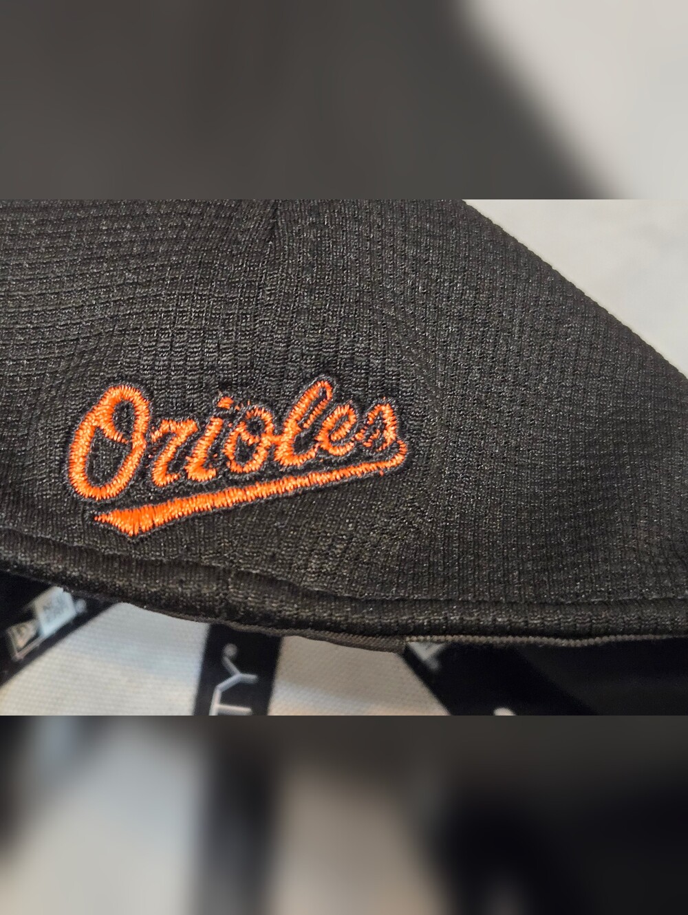 New Era 39THIRTY Baltimore Orioles MLB S/M Flex Fit Cap Orange/White/Black - Picture 8 of 8